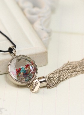 饰品时尚风韩版流苏复古毛衣链