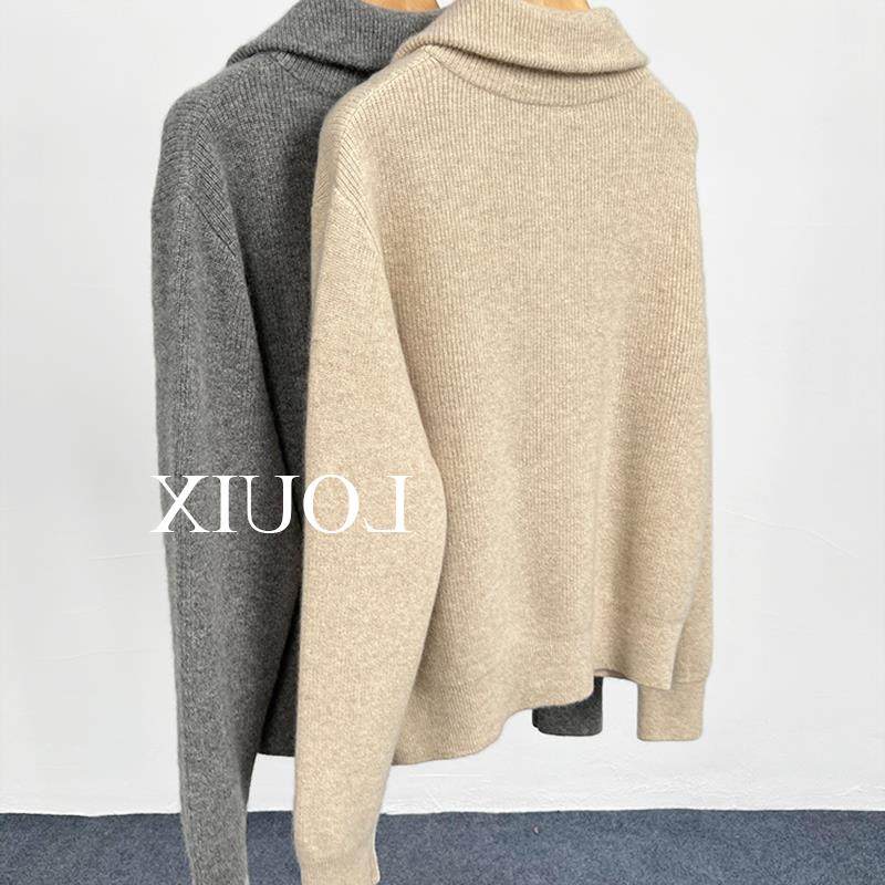 被惊艳到了！100%纯色羊绒高领半拉链加厚女套衫时尚针织打底毛衣,淘宝优惠券,粉丝福利购,淘宝优惠卷