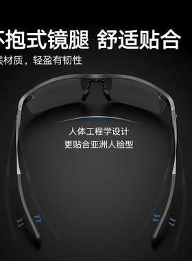卡仕曼户外驾驶眼镜偏光男士太阳眼镜变色墨镜开车驾驶高级感