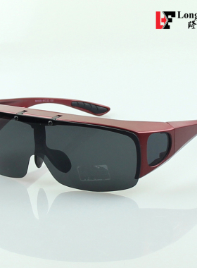 上翻墨镜偏光夜视通用夹片近视