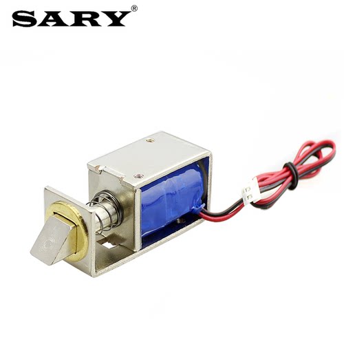 LY03电磁锁小型电控锁防水柜门锁电子锁门禁锁磁力锁12V24V电插锁 - 图1