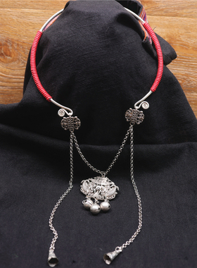 铜镀银铜镀银鲤鱼跃龙门旗袍汉服