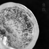 Рыба играет в чистую руку -Фрозен ожога глазированная чашка дома кунг -фу чайная чашка Мастер чашка одиночная чашка