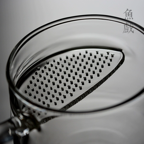 Креативная стеклянная чайная чашка, фильтр, простой и элегантный дизайн, увеличенная толщина