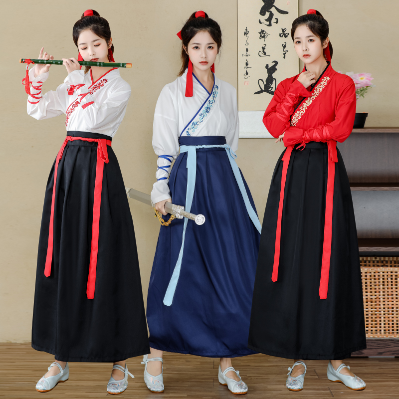 男汉服古装中国风侠客剑客学生班服春夏霸气古风帅气女装摄影拍照,淘宝优惠券,粉丝福利购,淘宝优惠卷