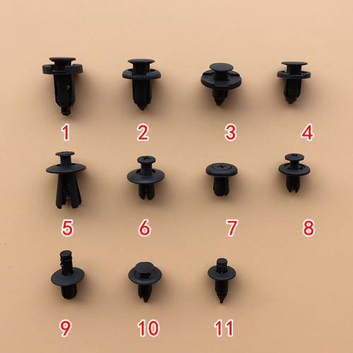 汽车保险杠叶子板内衬挡泥板塑料卡子膨胀螺丝卡扣 固定塑料卡子 - 图0