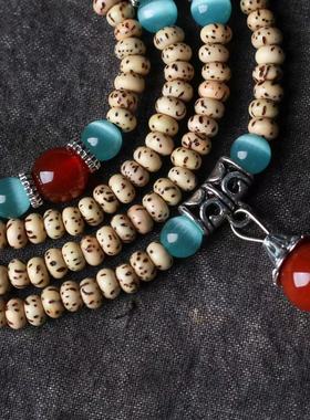 星月菩提手串绕指柔多圈