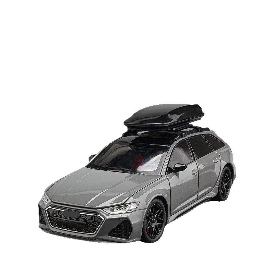 车致合金模型儿童玩具1:24奥迪RS6超跑声光六开门汽车跑车泡沫盒,淘宝优惠券,粉丝福利购,淘宝优惠卷