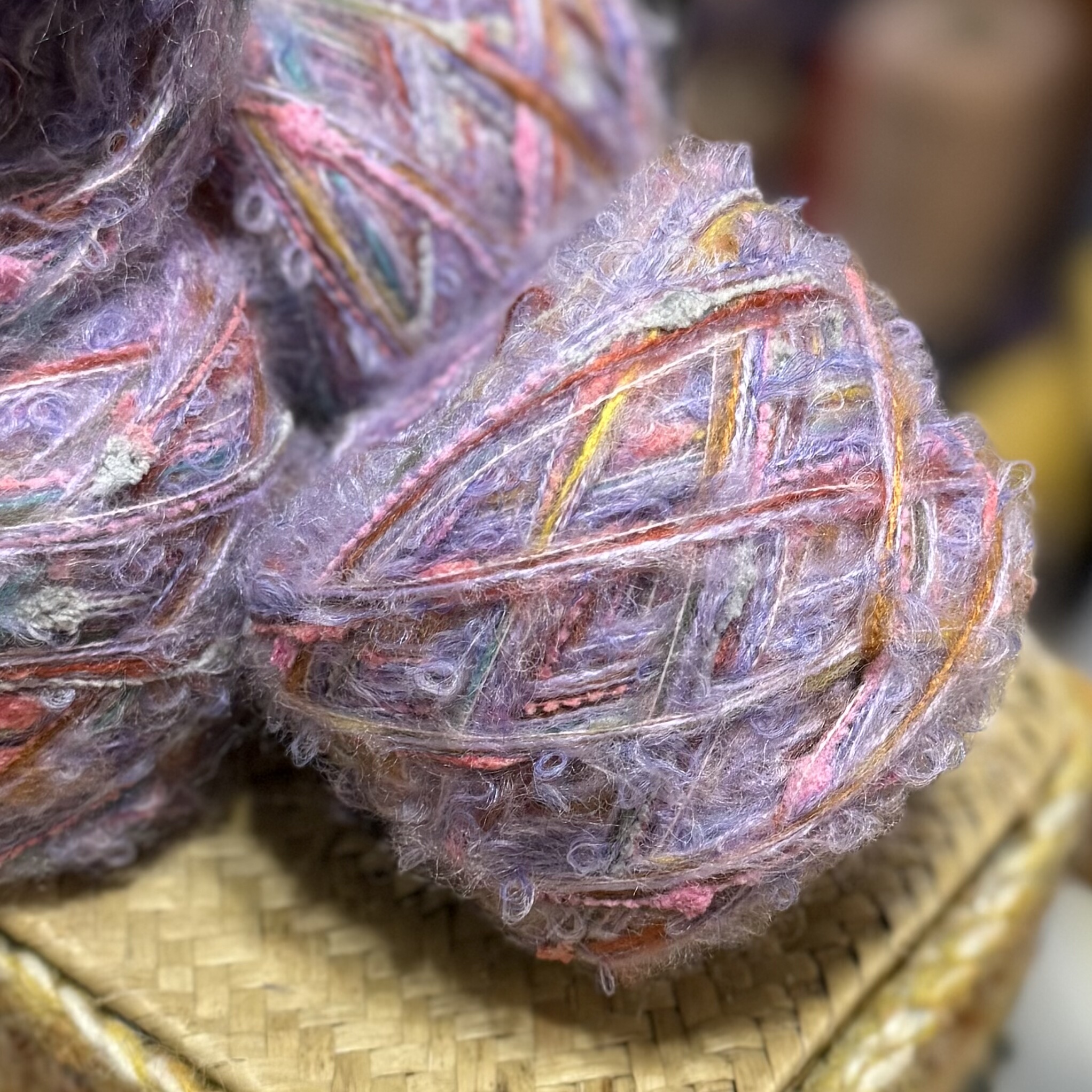 复古美拉德紫系幻彩羊毛手混线外套发卡衣服包围巾手工毛线团,淘宝优惠券,粉丝福利购,淘宝优惠卷