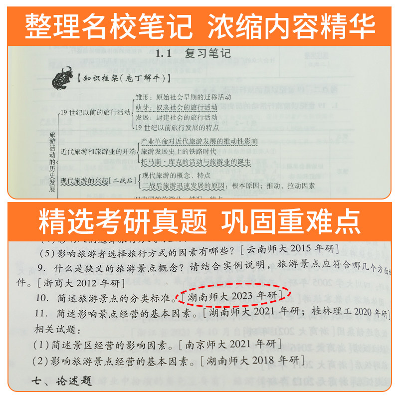 旅游学概论李天元第七版专升本真题第7版教材笔记和课后习题考研真题题库旅游管理专业2027考研自考旅游者资源业市场圣才官方正版