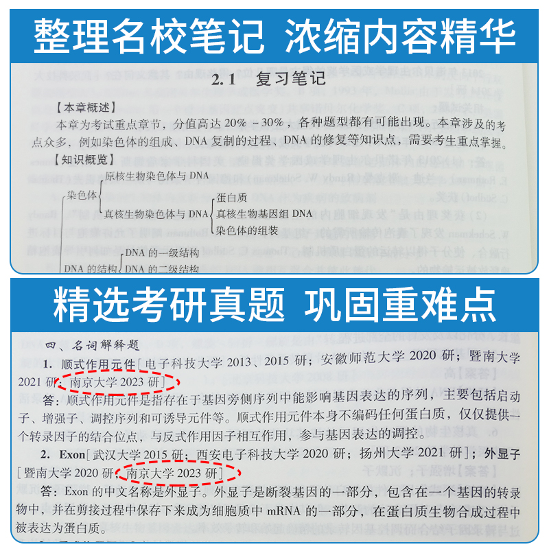 朱玉贤现代分子生物学第五版第5版教材笔记和课后习题含考研真题详解2025考研题库辅导资料电子书视频网课圣才官方正版教辅 - 图2