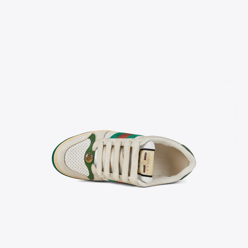 gucci /古驰screener系带小脏男鞋 万奢城时尚休闲鞋