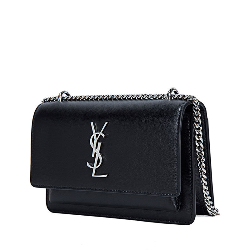 ysl /圣罗兰slp女包小牛皮邮差包 万奢城女士包袋