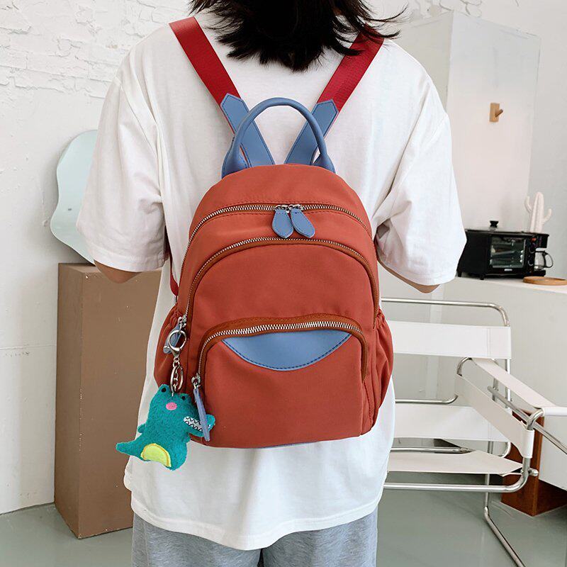 日系轻便妈咪包女旅游妈妈双肩包 花语佳人箱包双肩背包