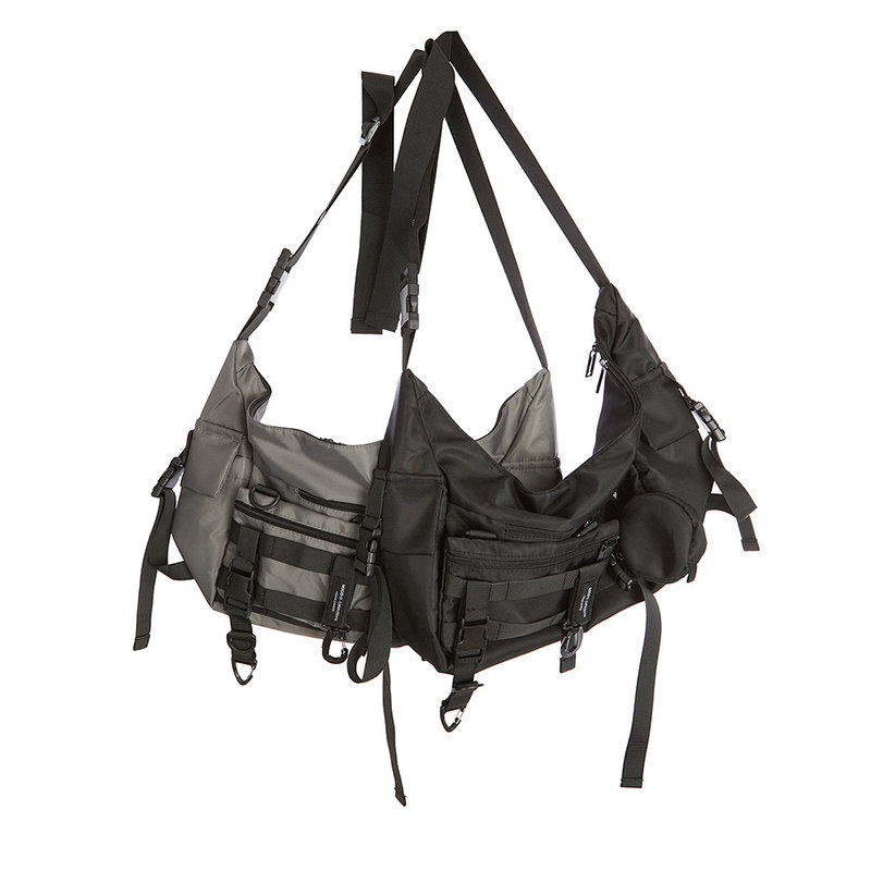 日系斜挎包男单肩工装大容量潮牌邮差包女休闲挎包大学生电脑包,淘宝优惠券,粉丝福利购,淘宝优惠卷