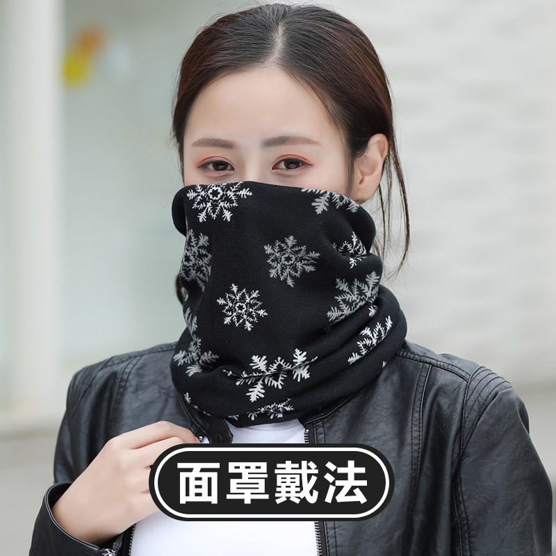 帽子女款冬季围脖围巾堆堆帽中老年女士时尚脖套2023年新款爆款女