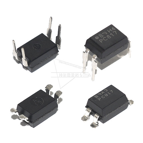 PC817C 817 EL817B光耦单通道光电耦合器直插DIP4贴片SOP-4 - 图1
