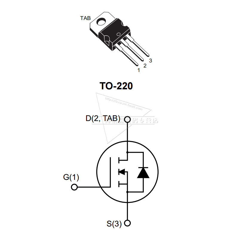 STP55NF06 P60NF06 P75NF75 80NF70 STP110N8F6逆变器MOS场效应管 - 图1