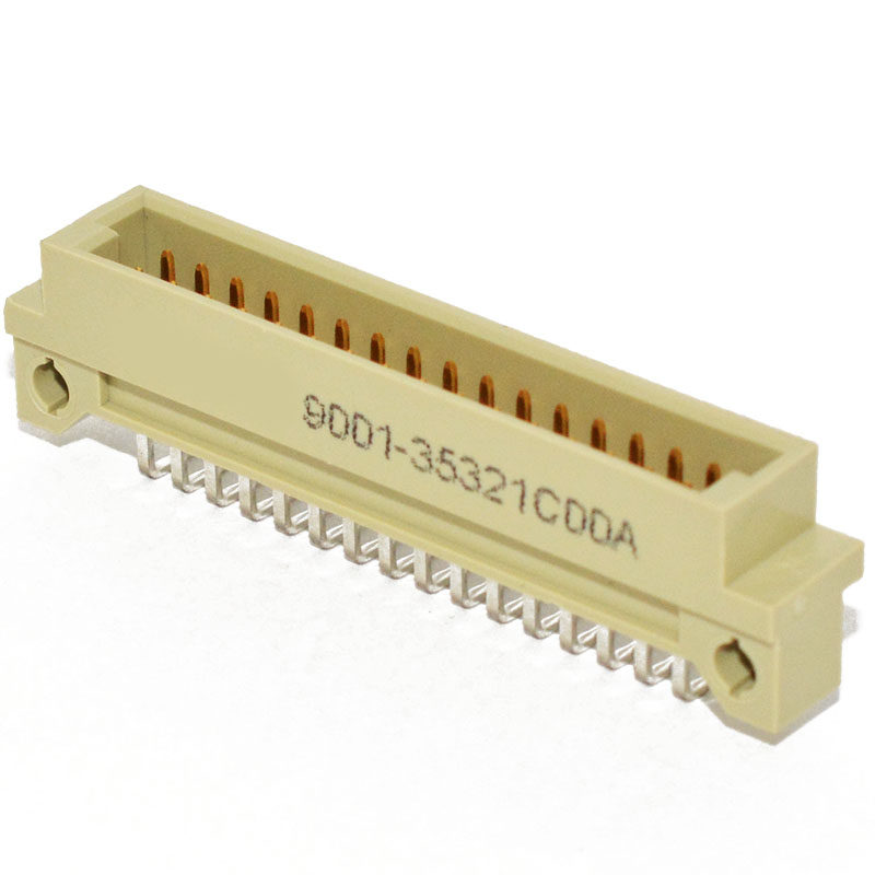 232欧式插座9001-35321C00A双排弯针2x16p两排弯脚32芯针座_虎窝淘