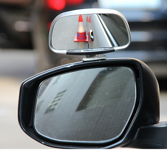 3R镜上镜汽车后视镜辅助镜教练大视野广角盲点镜小车倒车镜反光镜 - 图1