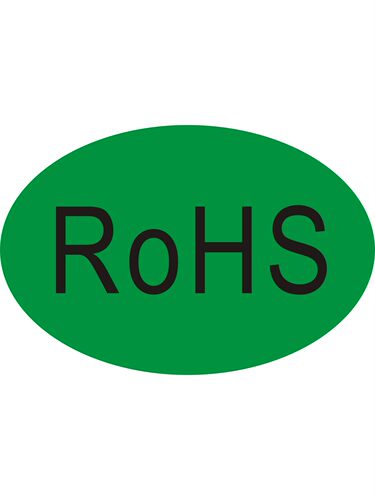 百款RoHS圆形GP12尾数OK已检HF合格HSF特采QC高粘PASS现货标签 - 图3