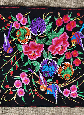 成品少数花边绣花刺绣用花布贴