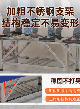 现货浴室防水床搓背床加固搓澡床