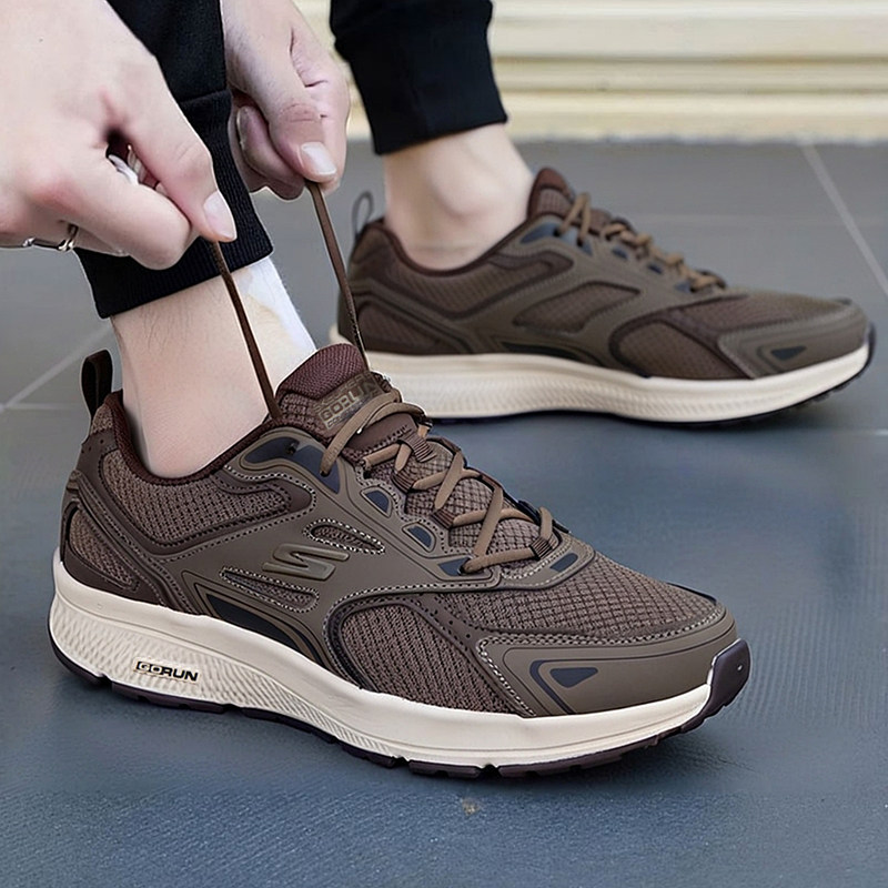 斯凯奇男鞋2026春季新款运动鞋GORUN网面透气休闲鞋轻便减震跑鞋,淘宝优惠券,粉丝福利购,淘宝优惠卷