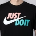 Nike Nike tay ngắn nam 2019 hè mới áo sơ mi thoáng khí thể thao giản dị cổ tròn AR5007 - Áo phông thể thao