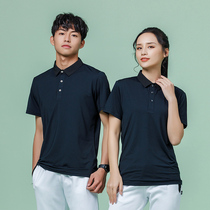 Blue Steps lovers POLO shirts short sleeves 2022 Summer new sportswear men and women with the same running t-shirt tide L21320