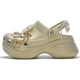 Crocs Crocs retro little whale bright bead flower hole shoes thick-soled women's shoes garden shoes sandals 211519