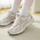 Lucky Leaf 丨NIKE ເກີບຜູ້ຍິງ Nike ຊູມ vomero 5 air cushion sneakers retro ເກີບບາດເຈັບແລະ trendy