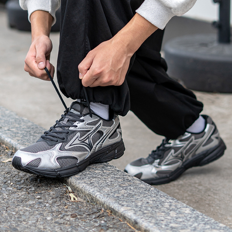 美津浓官方SPEED2K复古跑鞋男女春秋时尚轻便透气缓震运动休闲鞋 - 图0