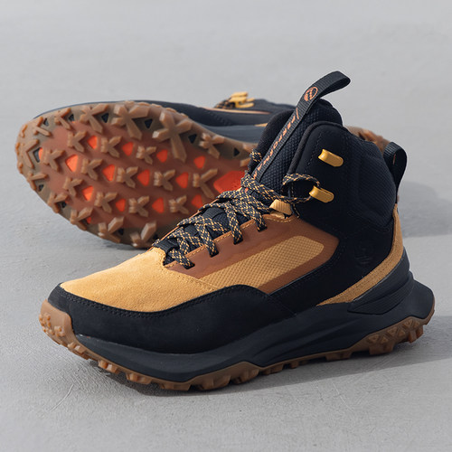 添柏岚中帮徒步鞋男鞋秋季新款户外登山鞋减震运动鞋休闲鞋A6DB3 - 图0
