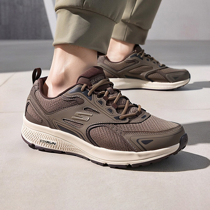 斯凯奇男鞋2026春季新款运动鞋GORUN网面透气休闲鞋轻便减震跑鞋,淘宝优惠券,粉丝福利购,淘宝优惠卷