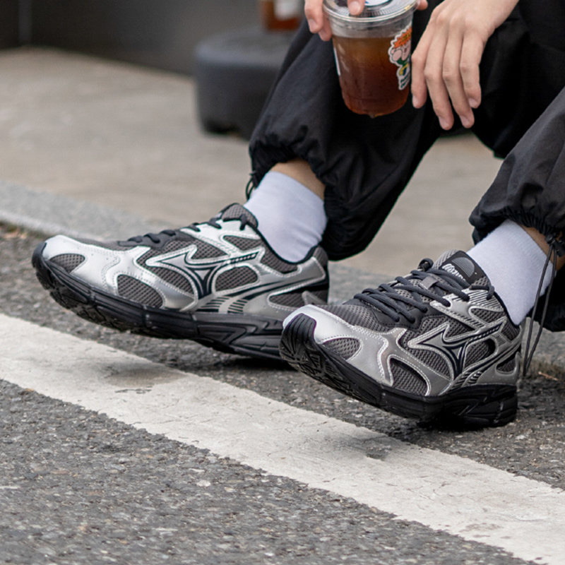 美津浓官方SPEED2K复古跑鞋男女春秋时尚轻便透气缓震运动休闲鞋 - 图1