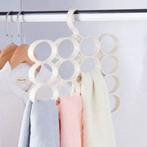 Hanging Silk Scarf Rack Scarf rack Womens ring lap girdle Pants Socks shelf Home Multi-functional Multi-contained Rack Rings Ring