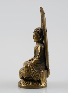 风水纯铜大日如来摆件供奉佛像