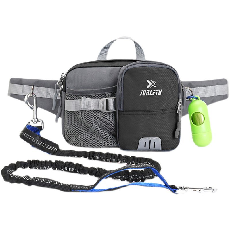 多功能训犬包户外遛狗腰包跑步牵引绳中大型犬零食水壶包大容量,淘宝优惠券,粉丝福利购,淘宝优惠卷