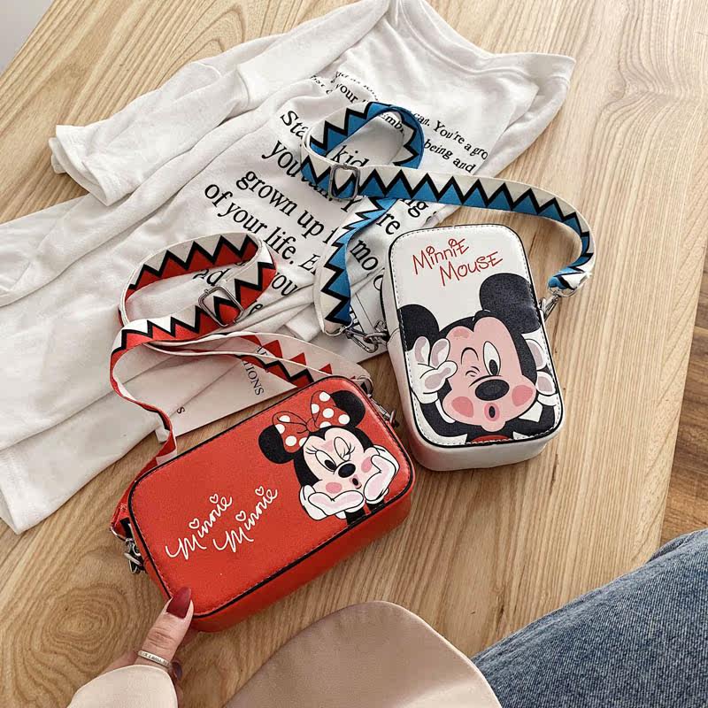 潮韩版流行印花卡通单肩包洋气女包 芊百色女士包袋