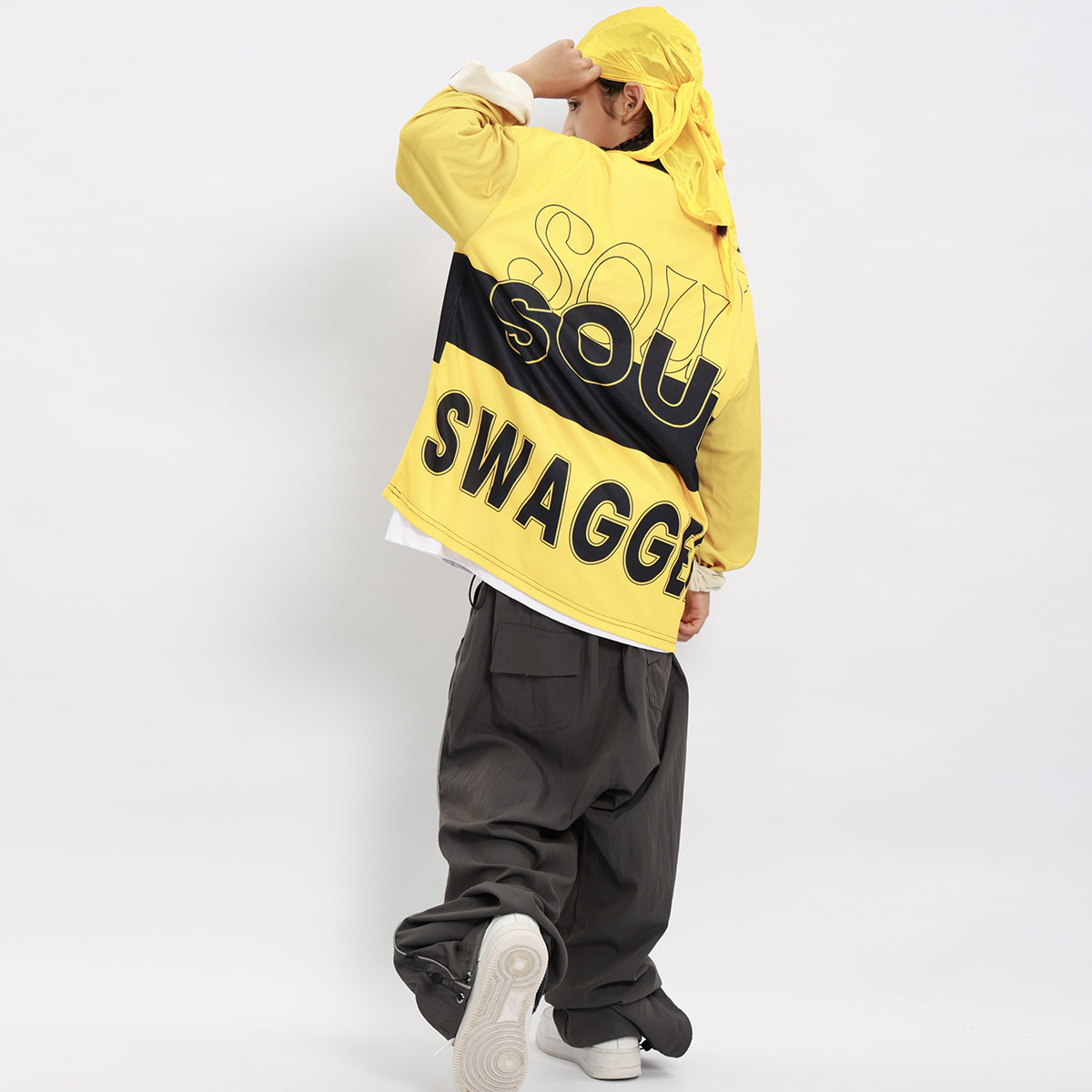 街舞儿童潮服套装酷帅hiphop炸街童装演出服女童时尚嘻哈外套服装,淘宝优惠券,粉丝福利购,淘宝优惠卷