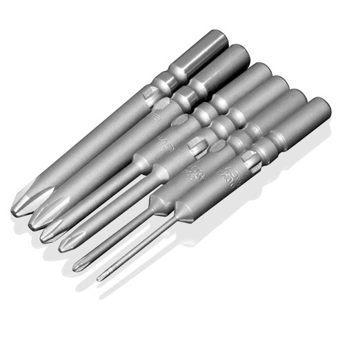 801十字劈头披头电批头磁性高强度电钻起子电动螺丝刀批头5mm/ph1 - 图3