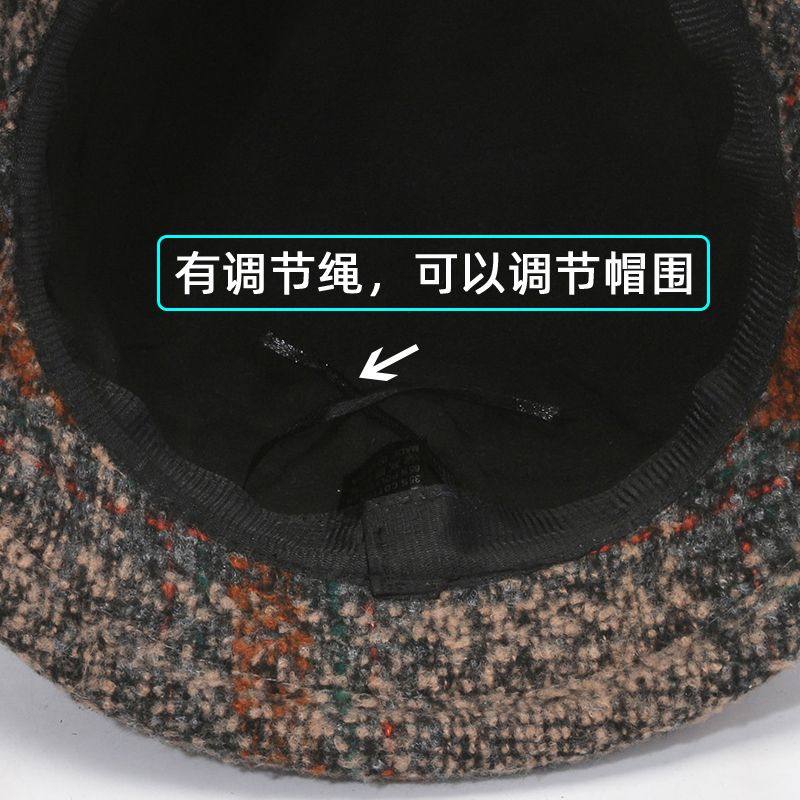 中老年人帽子女秋冬季妈妈毛呢礼帽加厚奶奶布盆帽春秋休闲渔夫帽,淘宝优惠券,粉丝福利购,淘宝优惠卷