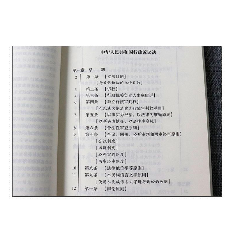 正版2024适用 中华人民共和国行政诉讼法 实用版 中国法制出版社 法律法规条文注释 法律基础知识教材教程书籍 - 图2