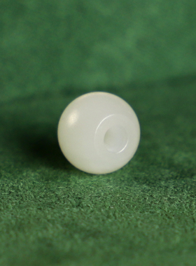 建廷新疆和田白玉散珠YG6哑光