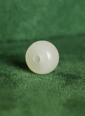 建廷新疆和田白玉散珠Y01哑光