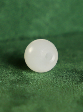 建廷新疆和田白玉散珠YG3哑光