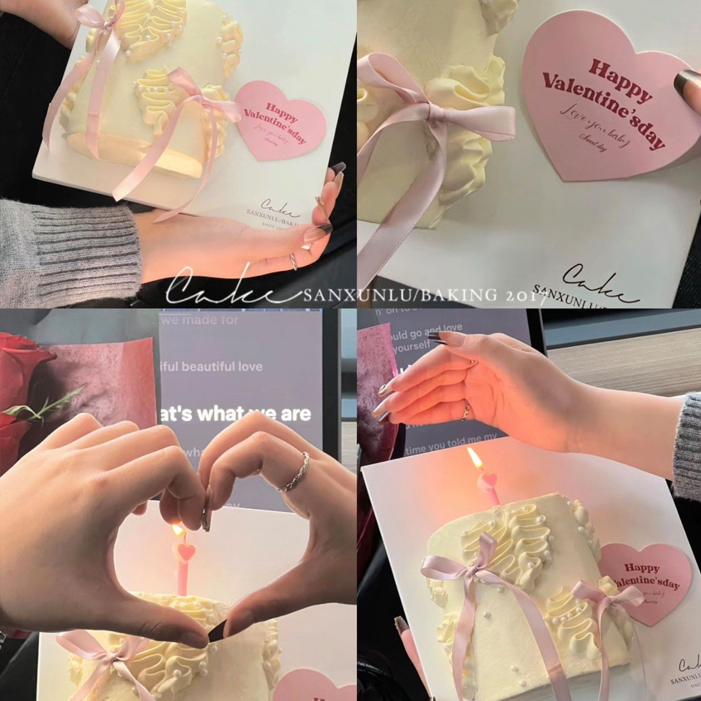 网红2.14情人节玫瑰花束许愿池纪念日蛋糕装饰情侣小熊信封爱心卡,淘宝优惠券,粉丝福利购,淘宝优惠卷