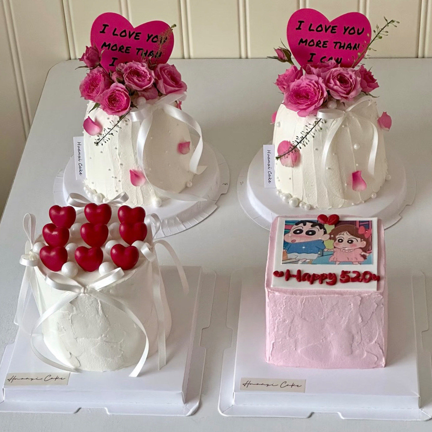 网红2.14情人节爱心鲜花4寸蛋糕装饰情侣小新迷你帽黄油小熊装扮,淘宝优惠券,粉丝福利购,淘宝优惠卷