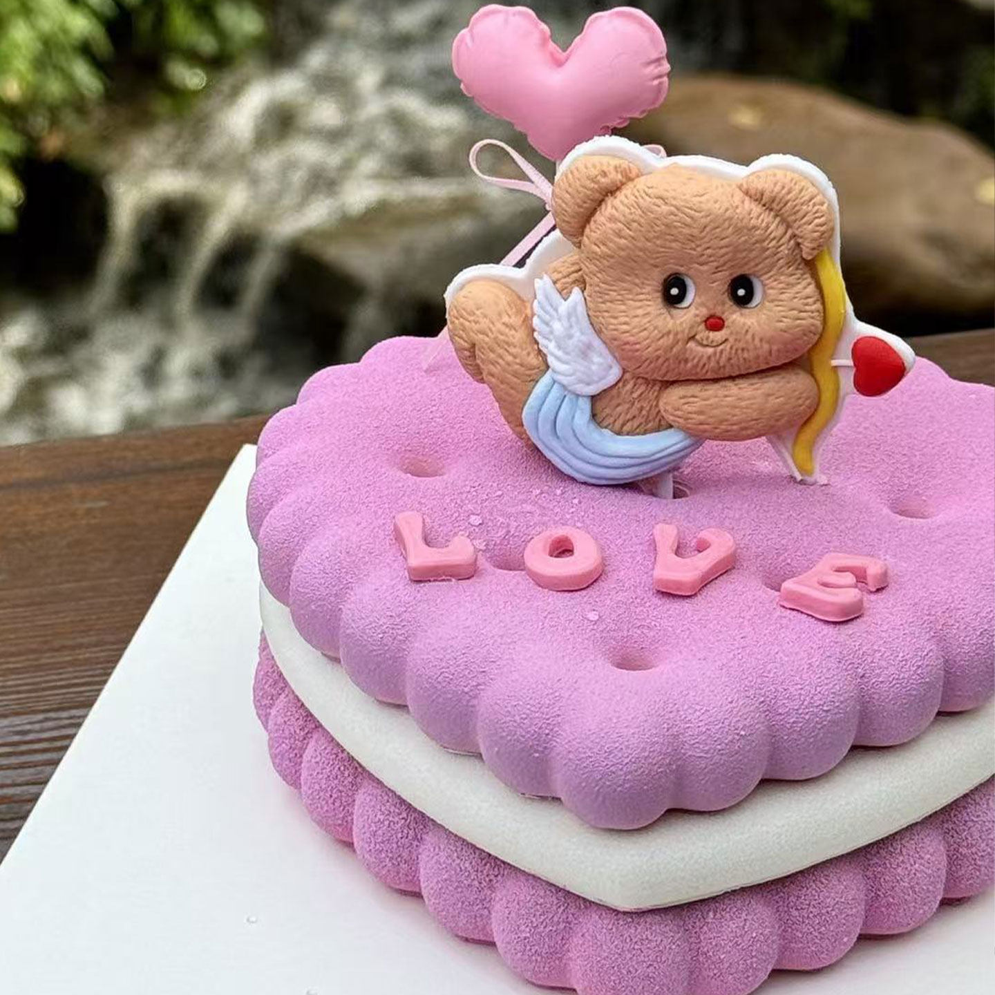 七夕情人节心型emoji蛋糕装饰丘比特黄油小熊插件气球数字模具,淘宝优惠券,粉丝福利购,淘宝优惠卷